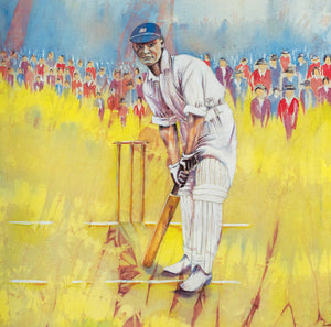 Sports - Cricket Player - Greeting Card -S_43